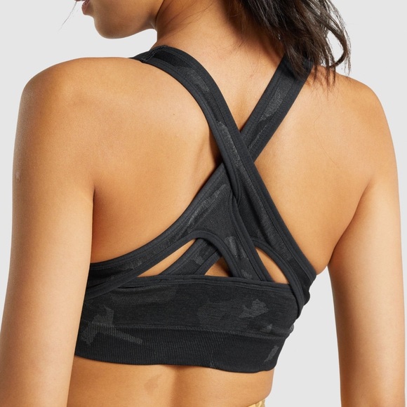 Gymshark Adapt camo seamless sports bra - Picture 4 of 5